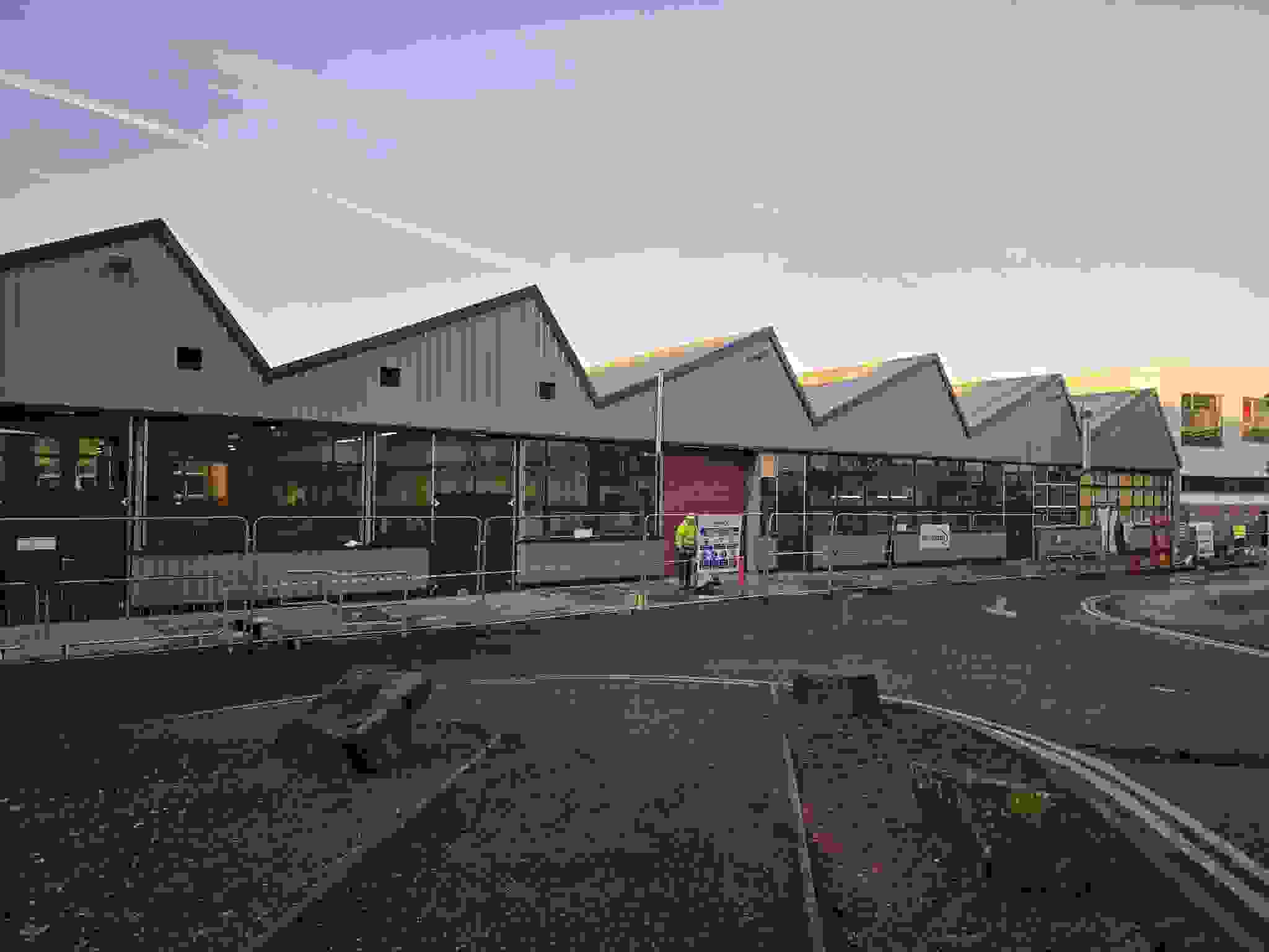 Oakshaw Building, Window Replacement and Over-cladding of Workshops, Paisley