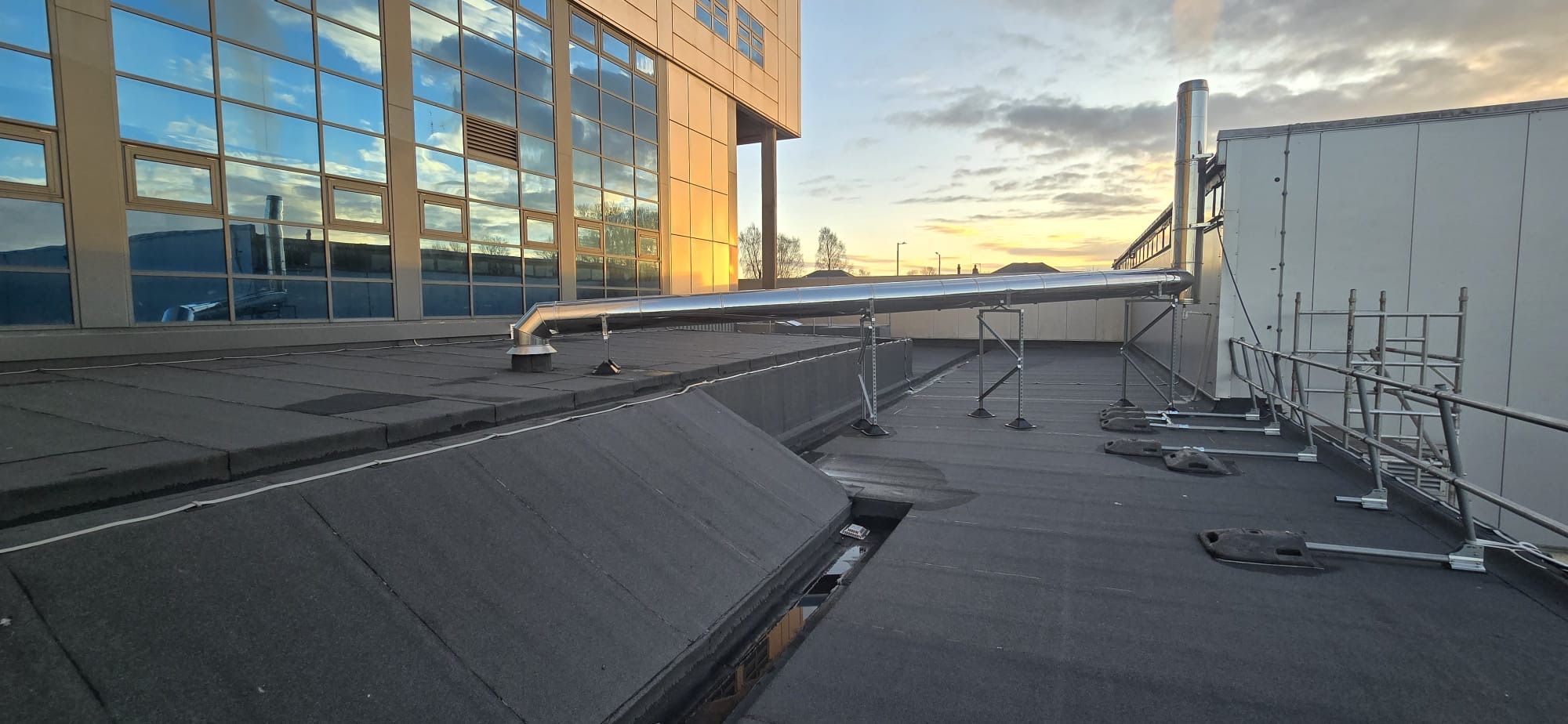 RAAC Roof Replacement, Cardonald Campus